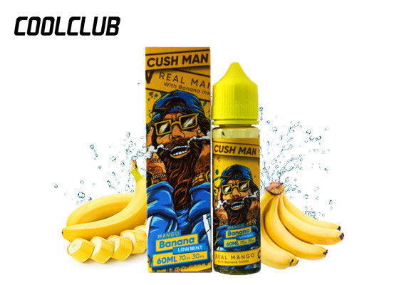 Saveurs liquides de banane/fraise/raisin de fruit tropical de fumée de l'homme 60ml de Cush fournisseur