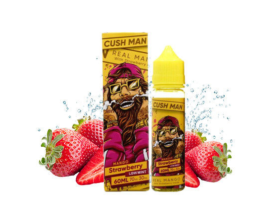 prix de gros de la Malaisie Cush de cigarette de 60ML E d'homme de banane de raisin liquide de fraise fournisseur